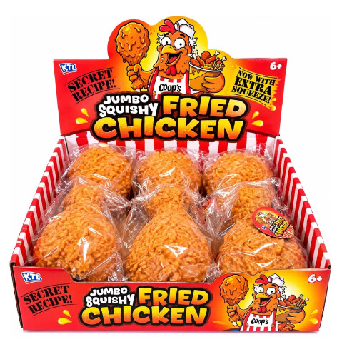 Kandy Toys Kandy Toys Jumbo Squishy Fried Chicken Drumstick