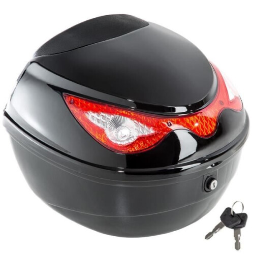 Top-case moto - 3408052 - 22 L - Nero - Plastica