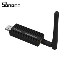 SONOFF ZBDongle-P, Clé USB Zigbee 3.0 Plus, Passerelle Universelle ZHA Zigbee2MQTT Pré-flashée, Boîtier Aluminium