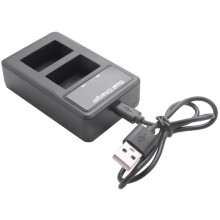2X Lcd Double Chargeur de Batterie USB pour Fw50 Np Fw50 Np-Fw50 Npfw50 Batterie Nex-3 Nex-5 Nex-6 Slt-A55 A33 A55 A37 A3000 A5000 A6000 Appareil