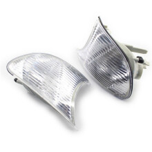 2X Lampe de Feu de Stationnement D'Angle Clignotant de Signal de Marqueur Clair pour E46 SéRie 3 Coupé 1999-2001 63126904307 63126904308