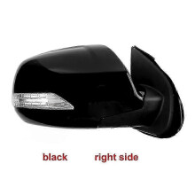 (1PCS black right) Great Wall Wingle 6 Electric Folding Car Heated Mirror Assy 8-Wire w/ Light 1PC
