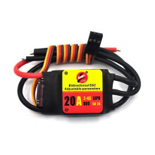 (20A) Bezszczotkowy dwukierunkowy elektryczny regulator prędkości ESC do śmigieł