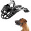 (Black, SIZE 1) Dog Basket Muzzle Adjustable SML - Stops Chewing Barking Biting Panting-hy 1