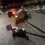 (Red) Collare per cani con luce LED a batteria (batterie incluse) per la sicurezza notturna. 2