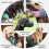 (lemon yellow, S) AggressiveDogs Public SiliconeMuzzleGuard XLSkyBlue SecureTrainingCover AdjStrap StopBiting 5