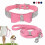 (red, S) Flexible Microfiber BowCollar for DogandCat Pets with ShinyRhinestones CollarAccessory 2