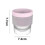 (pink) Easy Release Silicone Whiskey Ice Ball & Cocktail Ice Cube Maker Mold Set 3