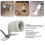 (US Plug) Rotatable Heating Bulb Base with Switch for E27 400W Ceramic Reptile Heat Lamp Holder 3
