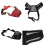 (Black, M) Stop Biting and Chewing Instantly with Adjustable Mesh Dog Mouth Guard 2