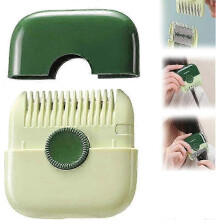 (Green) Bangs Trimmer & Hair Trimmer 2in1 Comb Multifunctional Hair Clipper Cutting Tools
