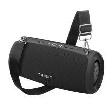 Tribit StormBox Lava Bluetooth Speaker, 80W Sound, 24H Playtime, Black
