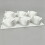(28x17cm)Silicone Baking Mold With Multiple Cells For Kitchen Fruit Gelatin Mousse And 8