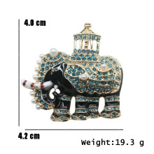 (Style 8)Artistic European Animal Brooch With Alloy Finish For Fashion Gift Use Accessory