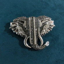 (Style 5)Artistic European Animal Brooch With Alloy Finish For Fashion Gift Use Accessory