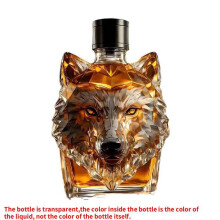 (Wolf)Jarra de whisky Wolf Godzilla y cabeza de dragón adecuada para regalar en casa