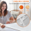 150x80cm Electric Blanket Heated 3 Heat Settings Single Size 6
