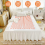 150x80cm Electric Blanket Heated 3 Heat Settings Single Size 9