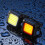 (Blue )Mountain Bike Headlight Led Bicycle Front Light Waterproof Rechargeable Rides For 7