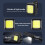 (Blue )Mountain Bike Headlight Led Bicycle Front Light Waterproof Rechargeable Rides For 3