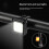 (Blue )Mountain Bike Headlight Led Bicycle Front Light Waterproof Rechargeable Rides For 6