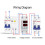 Intelligent 63A Single Phase Over-Voltage Adjustable AC Current Protector 230V 3
