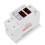 Intelligent 63A Single Phase Over-Voltage Adjustable AC Current Protector 230V 5
