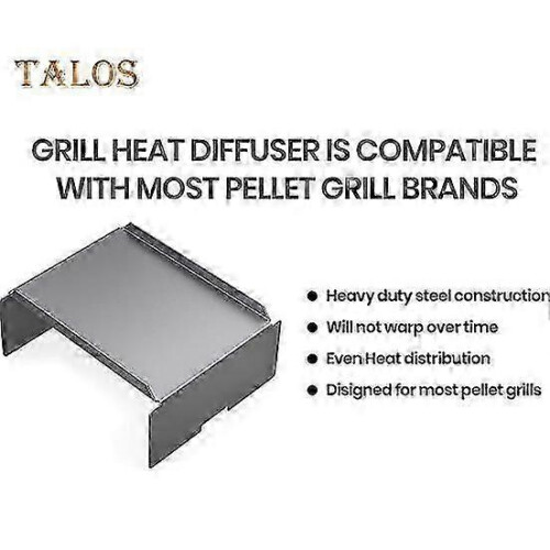 Pit Boss Pellet Grill Heat Baffle Shield Diffuser Deflector Flame Tamer Tray SS 2