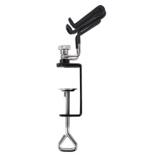 Dual Brush Airbrush Stand Stainless Steel Holder for Artists