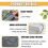 1Pcs 2-Layer Draining Basket w/Filter Gray L 4.5L Kitchen Fridge Vegetable Storage Box 4