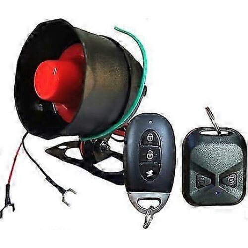 Wireless One-Way Car Alarm Remote Control Car Search Vibration Sensor Auto-Sense