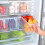 BPA-Free Clear Plastic Fridge Organizer Boxes with Lids 2-Pack Kitchen Food Storage Set for Home 3