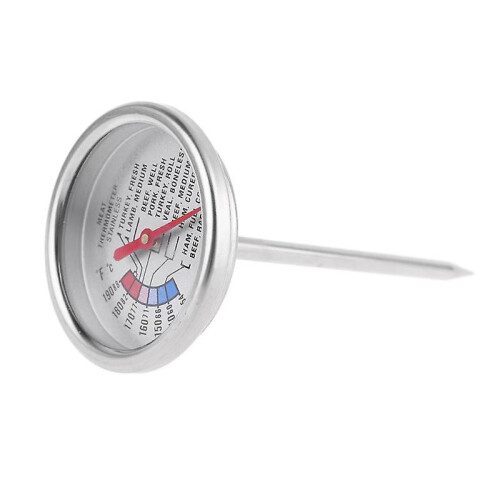 12in Dial Instant Read Deep Fry Meat BBQ Thermometer for Brewing