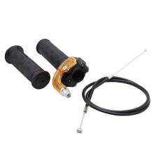 Manopola acceleratore a torsione 7/8-22mm e cavo da 39" per mini moto da cross ATV a 2 tempi da 47-49cc in gomma Qua EasyHD