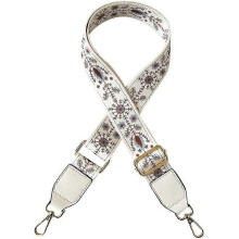 Bunter, floraler, verstellbarer Schultergurt (130 cm) zum Selbermachen – Umhängetaschen-Accessoire