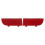 Red Bumper Reflector Pair for Mercedes Vito W639 2003-2015 1