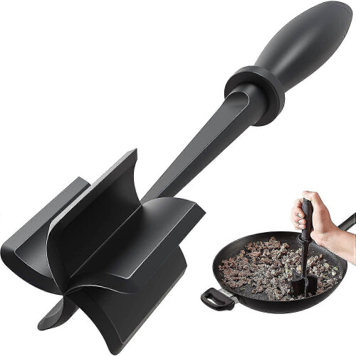 Pressa per hamburger e schiaccia carne resistente al calore, ideale per hamburger perfetti.