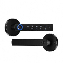 Biometric Fingerprint Lock Keypad APP Control Knob for Bedroom Hotel Office Apartment