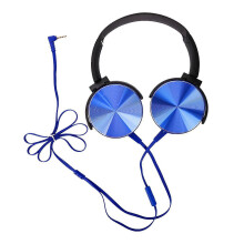 Lätt justerbart huvudband Sony MDR XB450AP Extra Bass-hörlurar blå