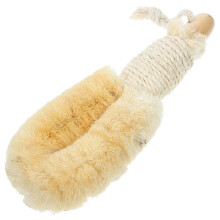Reach Your FullBody with Ergonomic Wooden Handle Shower Brush for Gentle Skin Exfoliation