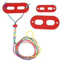 Rotes Reptiliengeschirr-Set mit Leine, weich und verstellbar, für Bartagamen und andere kleine Haustiere