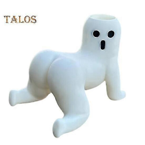 Big Booty Ghost Pouting Butt Planter Resin Air Plant Holder Tabletop Decor Gag Gift