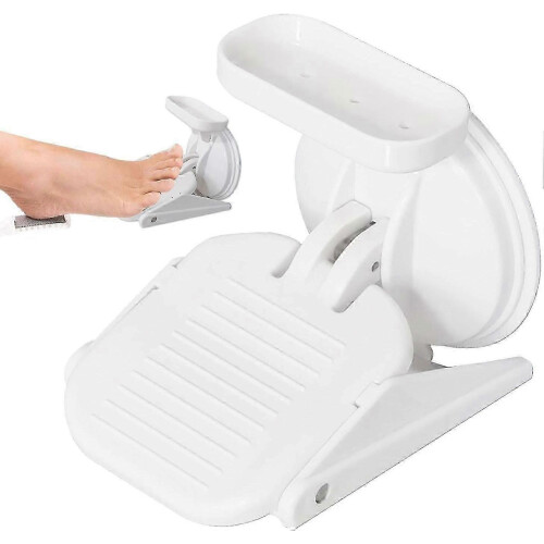 Bathroom Foot Rest for Shaving Legs with Suction Cup Pedal Stool