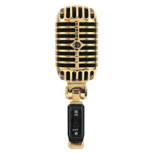 Vintage Classic Wired Professional Dynamic Vocal Microphone for Live Performance Karaoke