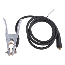 Porte-électrode professionnel 300 A amélioré avec câble de mise à la terre de 2 m pour le soudage
