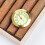 Professional Round Cigar Hygrometer High Precision Tobacco Moisture Humidity Meter 2