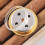 Professional Round Cigar Hygrometer High Precision Tobacco Moisture Humidity Meter 4