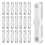 Self-Adhesive Magnetic Strips 22 Pack for Fly Screens Permanent Magnets 1