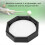 Magnetic Octagonal Round Mini Portable Billiard Cue Chalk Case Universal Black 5