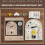 Wooden Weather Station Set for Kids - Educational Science Cognitive Forecast 5